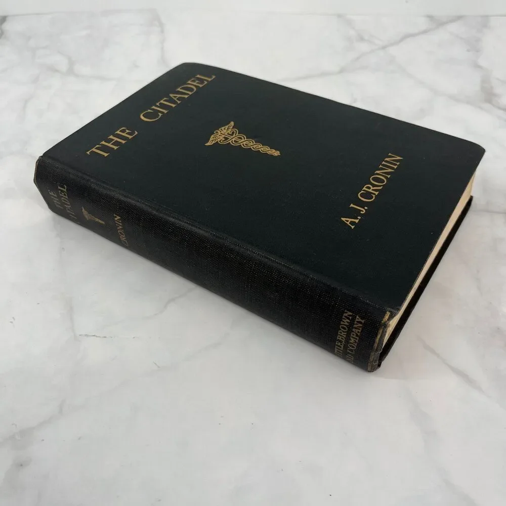 The Citadel by A.J. Cronin Hardcover Little, Brown and Company Boston 1938